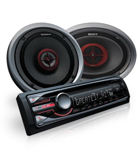 Combo de Audio Autorradios y 4 Parlantes 