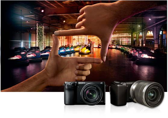 Sony α NEX-7, NEX-5N y NEX-C3