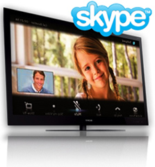 Televisor con Skype™