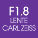 Lente Carl Zeiss F1.8