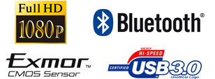 FullHD, Bluetooth,Exmor, USB3.0